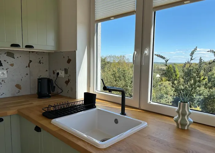 公寓 Debina Lounge Z Tarasem Na Dachu